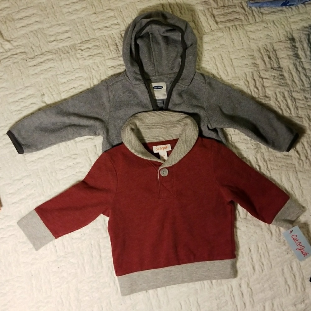 Two lightweight sweaters